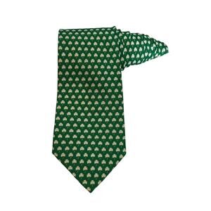 Utopia Shamrocks Four Leaf Clovers Green St Patrick’s Day Novelty Necktie Rayon